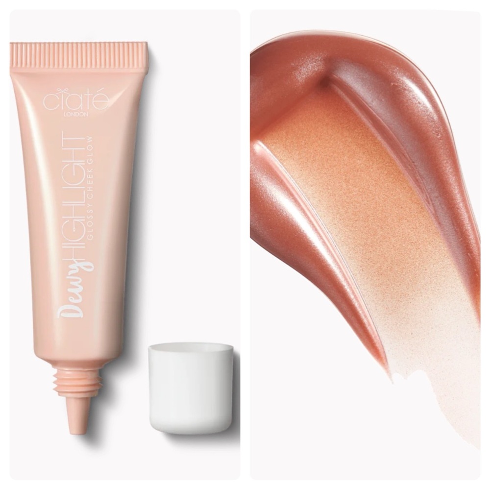 Ciate London Dewy Highlight Glossy Cheek Glow Dew Drop NIB NWT New .33 Fl Oz